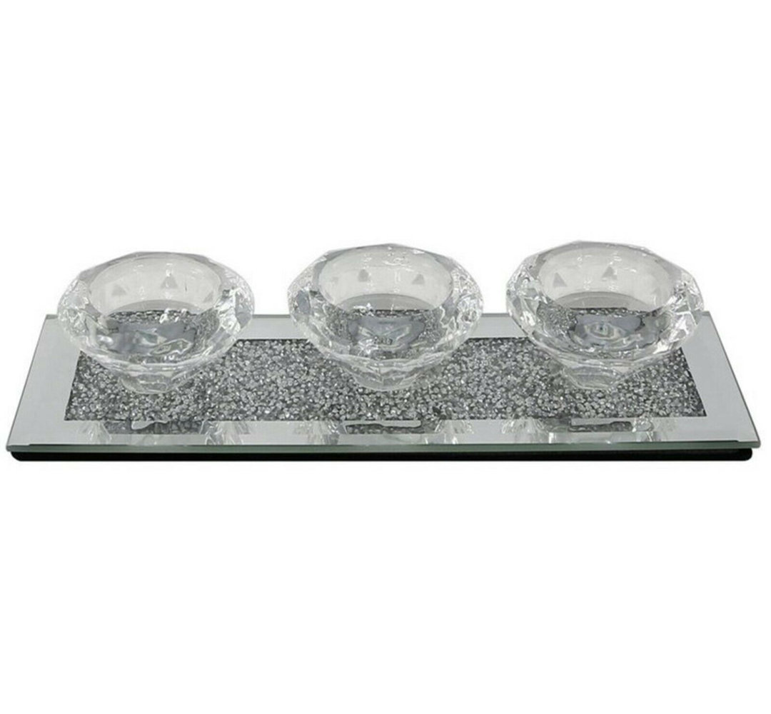 6Cm Glass Tabletop Tealight Holder