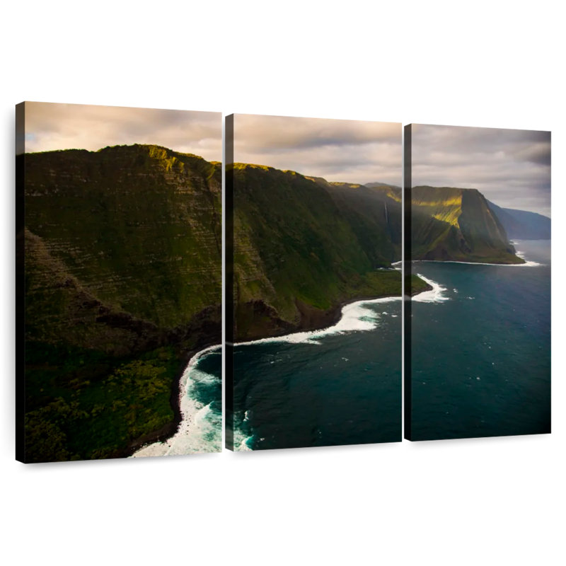 Gillard Molokai Coast Hawaii, 48" H x 74" W