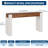 63" Slim Entryway Console Table, 2 Drawers, Sofa Table for Hallway Living Room