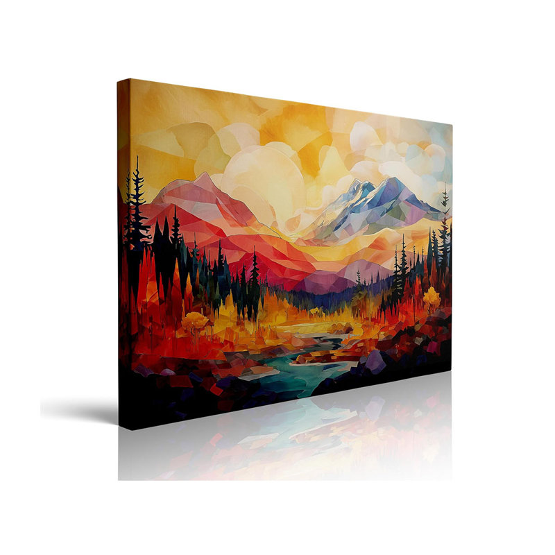 1 Piece Wrapped Canvas Wall Art
