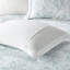 Édredon 100% coton grand - broderie décorative foncée, sans substance nocive de taille blanche-129372131