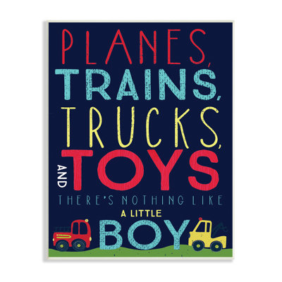 " Planes, Trains, Trucks And Toys " by Heather Rosas