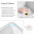 Los Flexi White Undermount Kitchen Sink-111687797-111687802-111687795