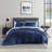 Nautica Bristol Solid Micormink Textured Comforter Set-61757685-61757686