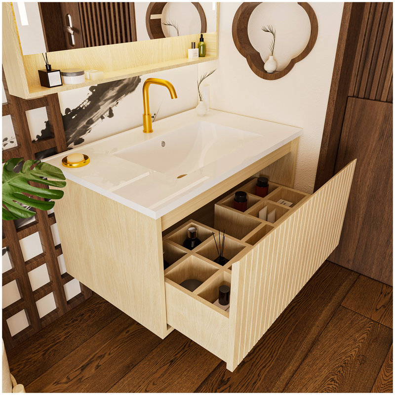 30 Inch Bathroom Vanity Cabinet Without Ceramic Sink
