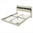 Queen Size Floating Bed Frame With Storage Headboard-1000635258