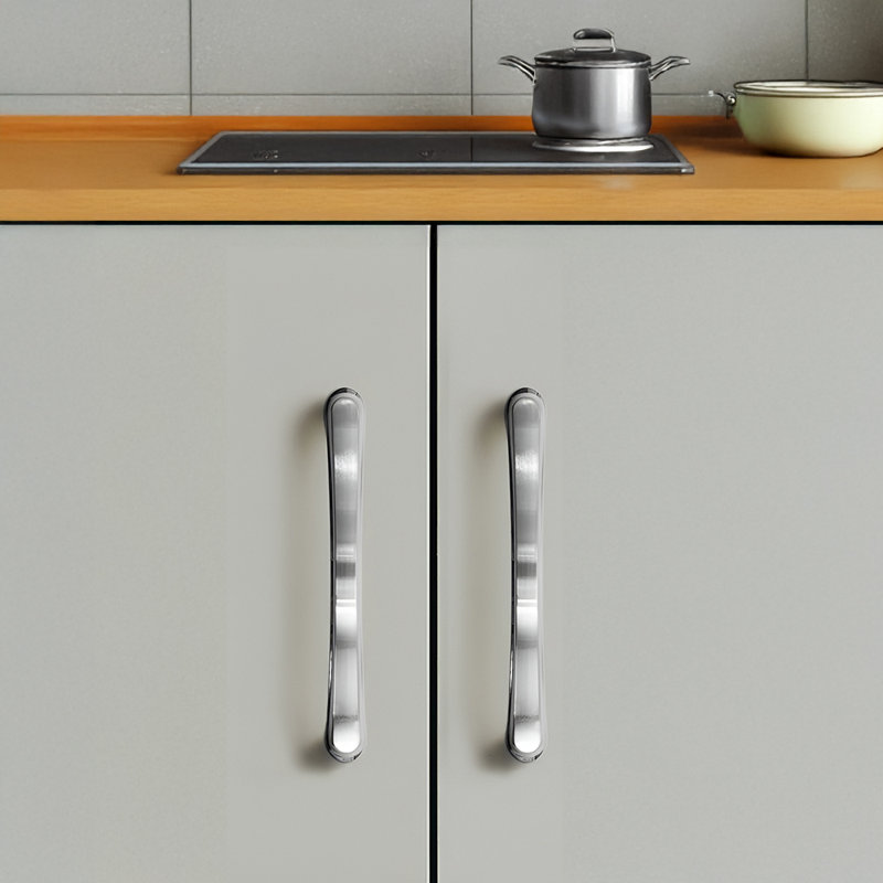 2Pcs Silver Furniture Handles, 128mm