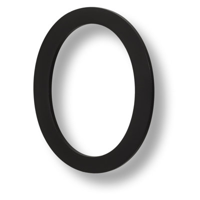 Numéro de maison flottante, 6 po
