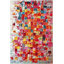 Tapis abstrait rouge / jaune / bleu Rizer-1618798314