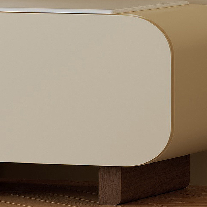 Meuble télé télescopique de luxe moderne à lumière simple