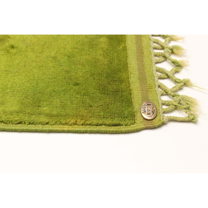 Tapis unique couleur transition noué à la main 2 pi 9 po x 9 pi 9 po