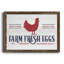 «Farm Fresh Eggs», reproduction d'impression sur toile-2110201005-2110201010