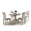 Maia 80 cm Extendable Round Dining Table