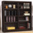 Backacre Double Wide Wood Bookcase, 8 Bookshelf,  48 inch Tall Storage and Display Bookshelf for Home Office and Living Room-16394636-123131066