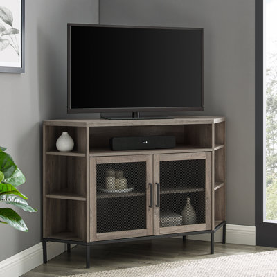 Shandaken Unfinished Corner TV Stand for TVs up to 50"