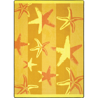 Summer Solstice Starfish Area Rug