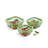Lékué Square Glass Containers Set of 3