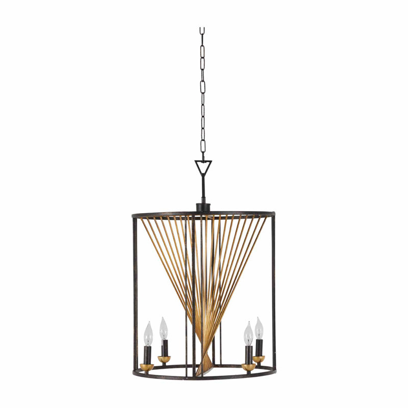 Elliot 4 - Light Drum Chandelier