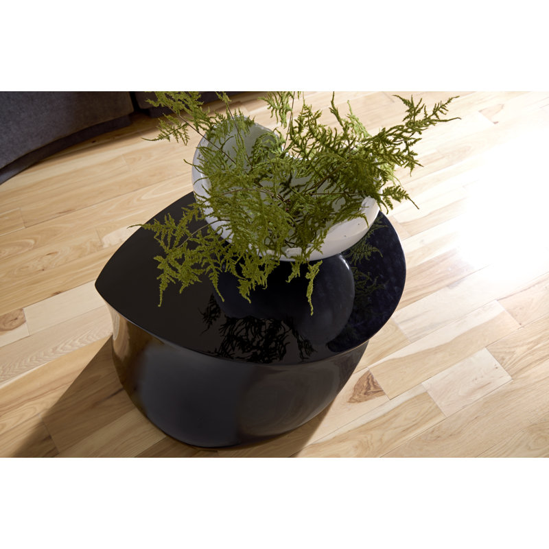 Mellow Coffee Table, Gel Coat Black