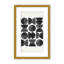 Abstract Mid Century, Geometric by  - Picture Frame Painting on Paper-131284582-131284504-81387422