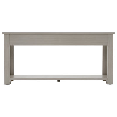 Console Table/Sofa Table With Storage Drawers And Bottom Shelf For Entryway Hallway