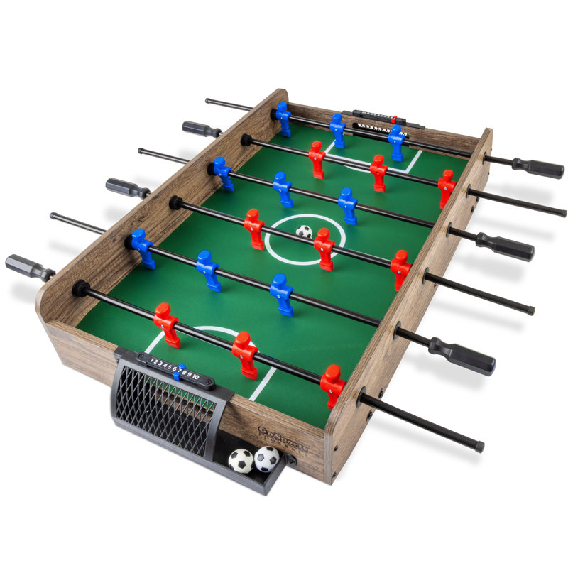 Mini table de soccer sur table GoSports 32 po - Chêne, Chêne
