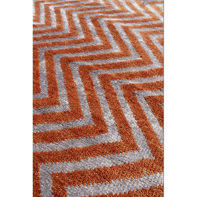 Zigzag One-of-a-Kind 9'10" X 13'11" Area Rug