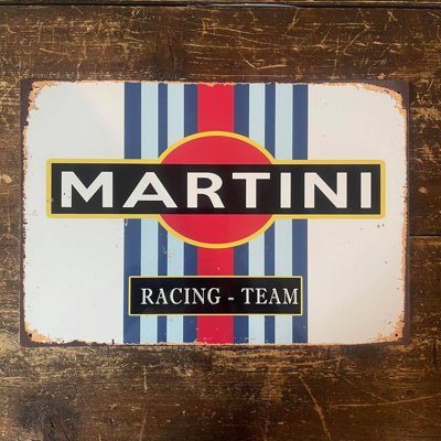 Ite Martini Racing Team   - Metal Advertising Wall Sign