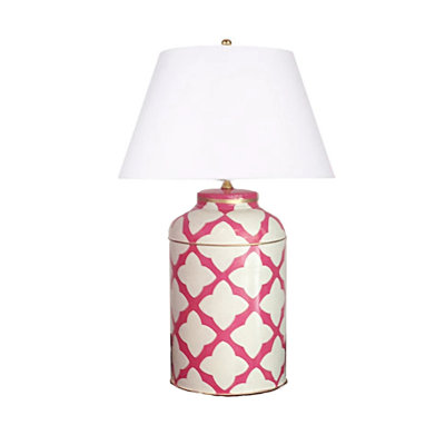 30" Pink Table Lamp