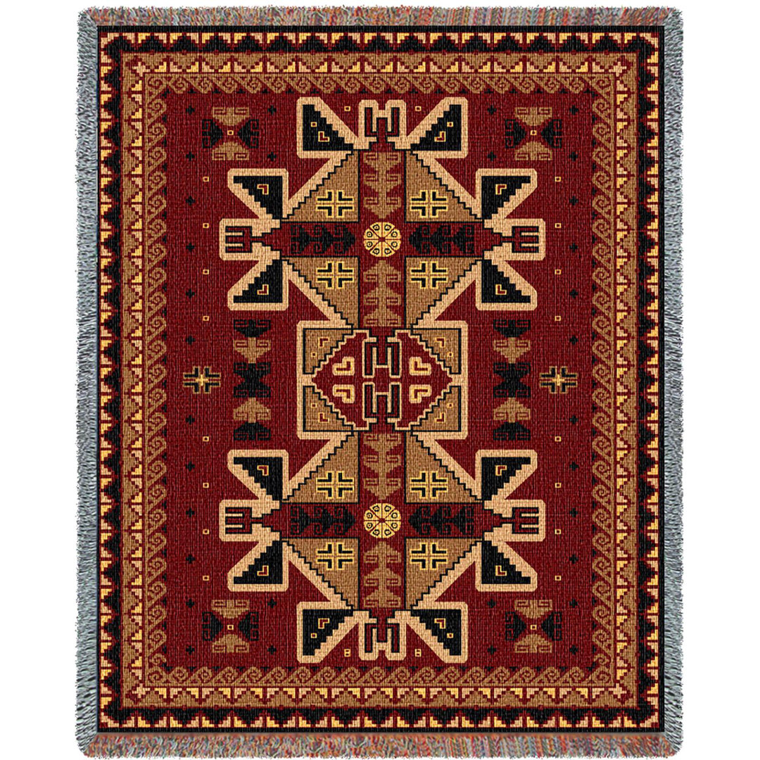 Jacquard Throw Blanket Pure Country Weavers