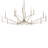 14 - Light Steel Dimmable Chandelier-1949467363