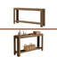Table d'entrée compacte, console de style naturel