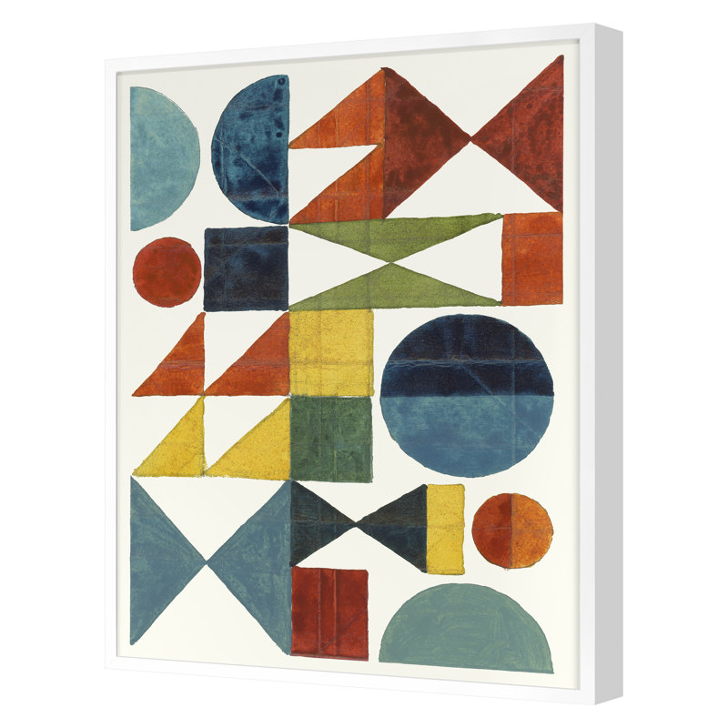 «Solar Flare» par Andy Burgess - impression d'un cadre photo sur papier, Blanc, H 36 po x l 28 po x P 1,25 po