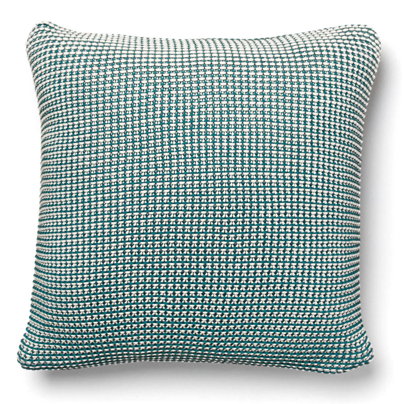 Cohen Square Pillow Cover & Insert, Peacock