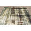 Tapis beige abstrait en laine 8 pi 10 po x 11 pi 10 po
