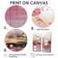 Or et rose, formes liquides modernes II - art mural doré-1848874885-1848874883-1848874884