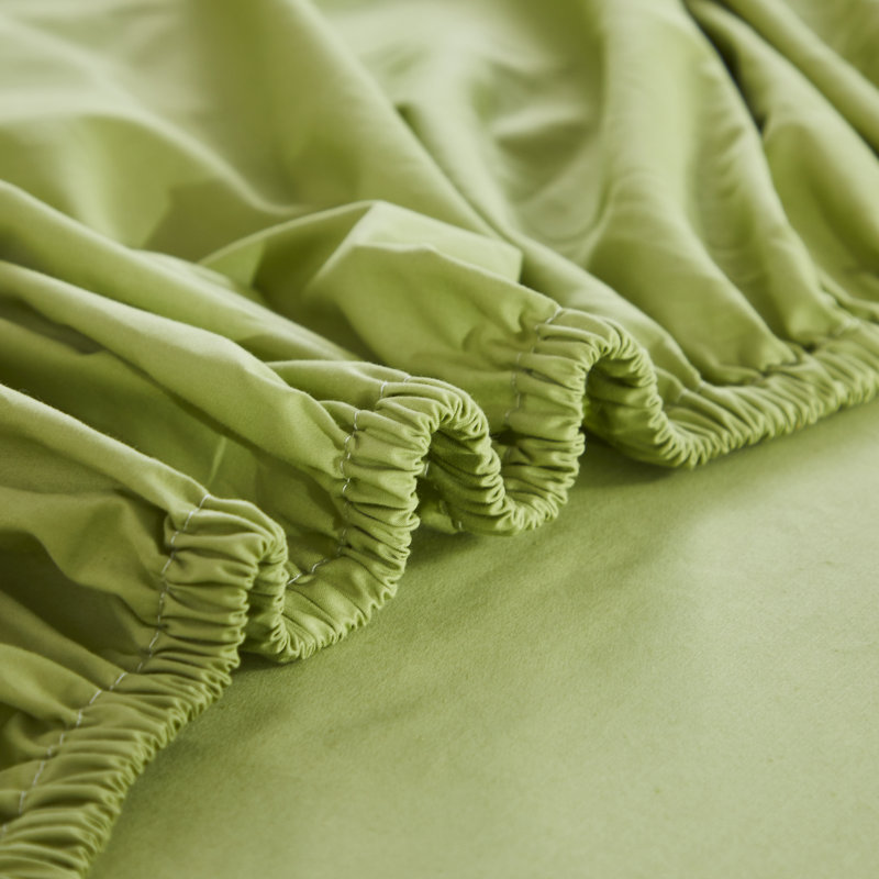 3pcs 600 TC Egyptian-Quality Cotton Fitted Sheet Set, (1*Fitted Sheet + 2*Pillowcases, Without Core), Deep Pocket Up to 37" Luxury Hotel-Grade Silky Fitted Sheet Bedding Set, Soft Breathable And Skin-Friendly Bed Sheets, For Christmas and New Year Gift