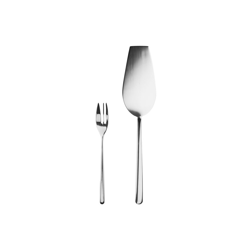 Ensemble de gâteaux Linea - 13 pièces, Argent