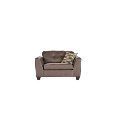 Fauteuil rembourré 57 po avec coussins réversibles et coussin Toboggan
