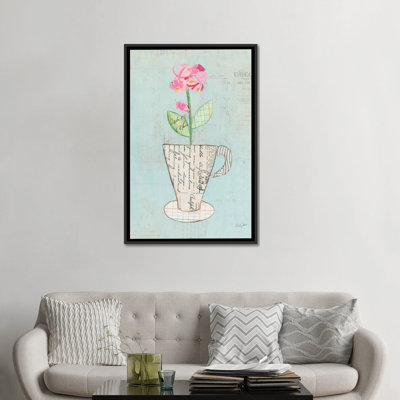« iii », impression sur toile Teacup Floral