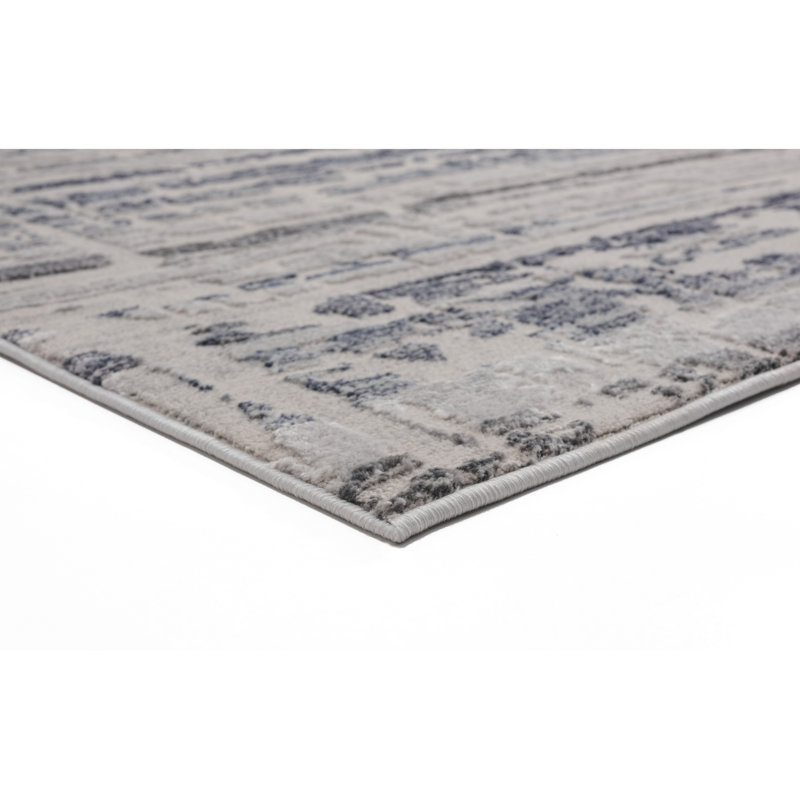 Tapis gris Emmeline, Rectangle 12 pi 6 po x 15 pi