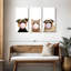 Impression sur toile de plusieurs animaux Bubble Gum-92761136