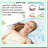 BambooCool Body Pillow - Adjustable Memory Foam Pillow for Sleeping, Hypoallergenic & Washable Cover, Cooling Shredded Foam, Body Size Rayon Pillow