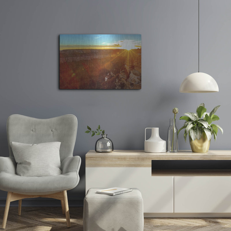 Lark Manor ™ «Utah Colors» par Epic Portfolio, art mural en métal, H 16 po x l 24 po