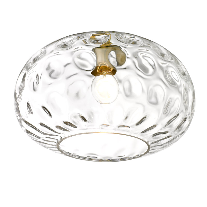 Likens 1 - Light Single Pendant, Olde Brass