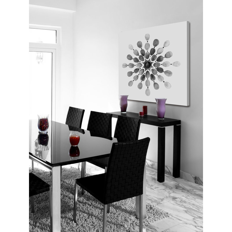 «from within', reproduction d’art sur toile tendue, H 48 po x l 48 po x P 1,5 po