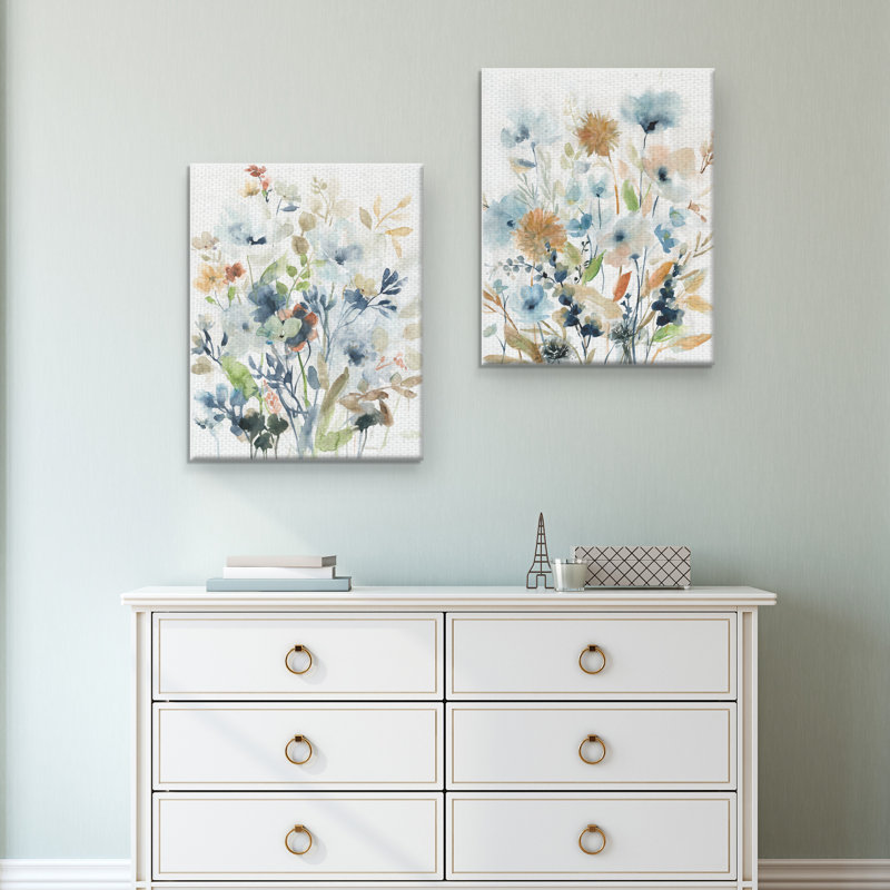 «Holland Spring Mix I and II», ensemble de 2 reproductions sur toiles tendues