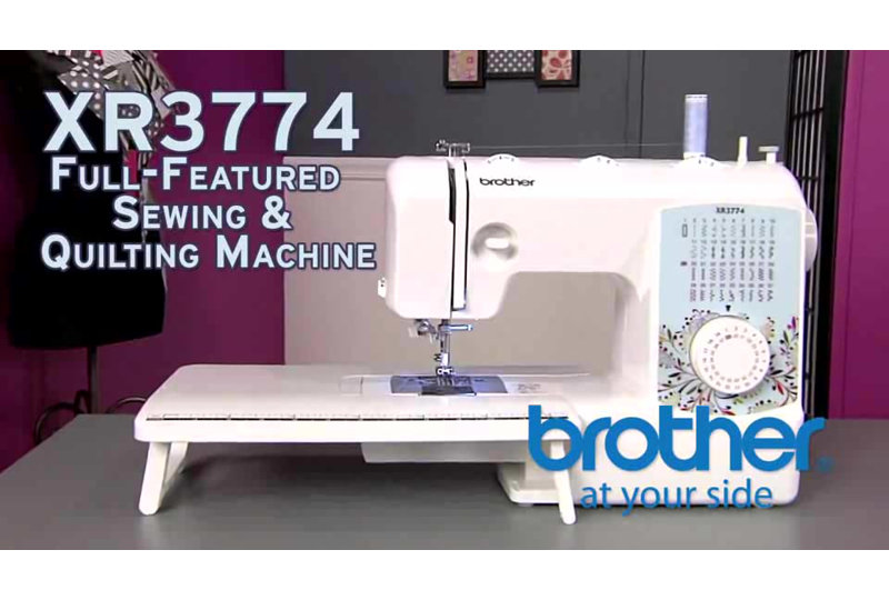 Brother XR3774 37-Stitch Sewing and Quilting Machine with Wide Table