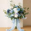 Bouquets de mariage bleu poussiéreux-875493579