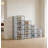 Stackable Shoe Boxes, 15-Pack With Lids